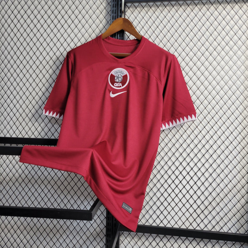 CAMISA DA SELEÇÃO DO QATAR 22/23 RED