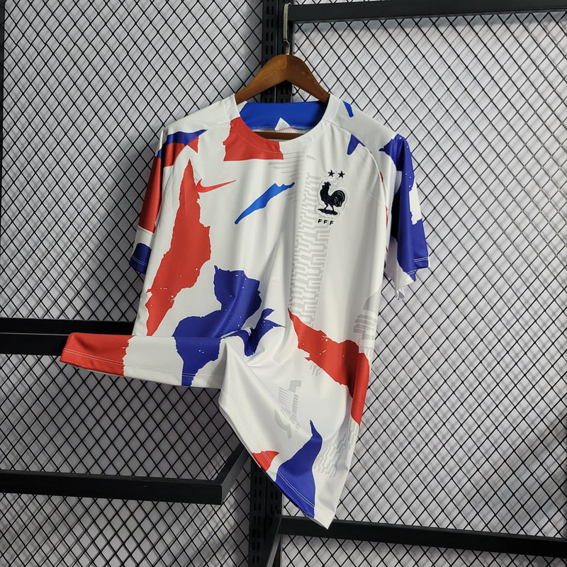 CAMISA DA SELEÇÃO DA FRANÇA 22/23 MULTICOLOR TREINO