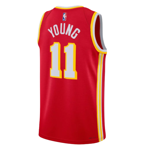 Regata Atlanta Hawks - Trae Young - 2022/23 Swingman Jersey - Vermelha