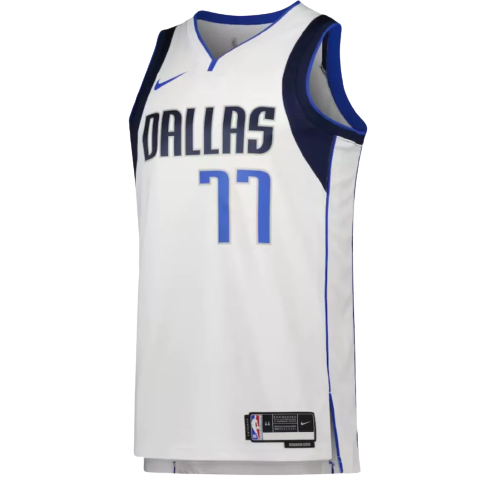 Regata Dallas Mavericks - Luka Doncic - 2022/23 Swingman Jersey - Branca