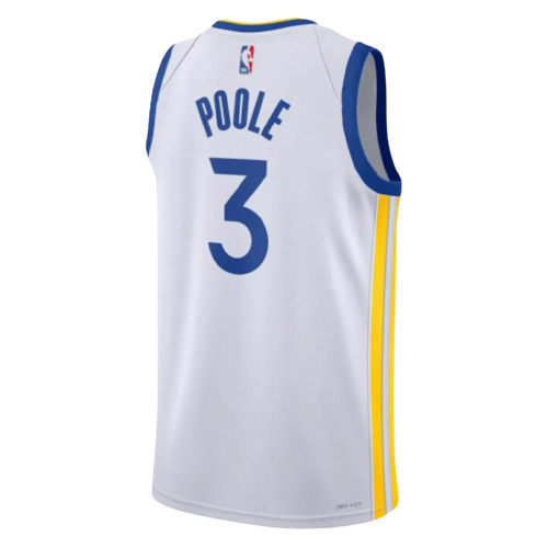 Regata Golden State Warriors - Jordan Poole - 2022/23 Swingman Jersey - Branca