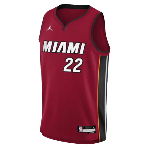 Regata Miami Heat -Jimmy Butler - 2022/23 Swingman Jersey - Vermelha