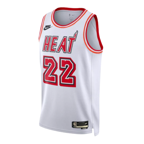 Regata Miami Heat -Jimmy Butler - 2022/23 Swingman Jersey - Branca