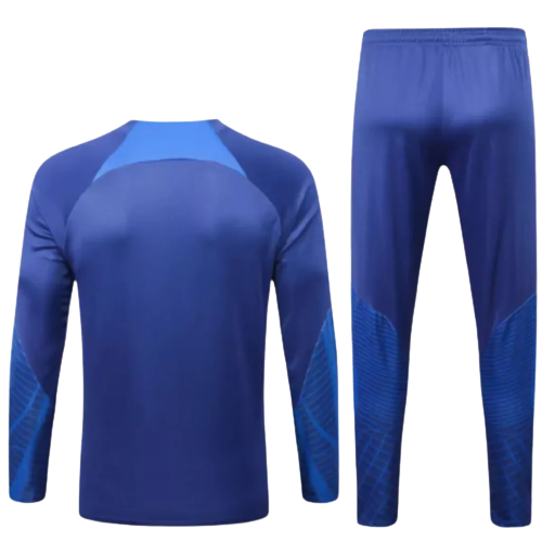 Conjunto de Treino Seleção Holanda - Masculino - Azul