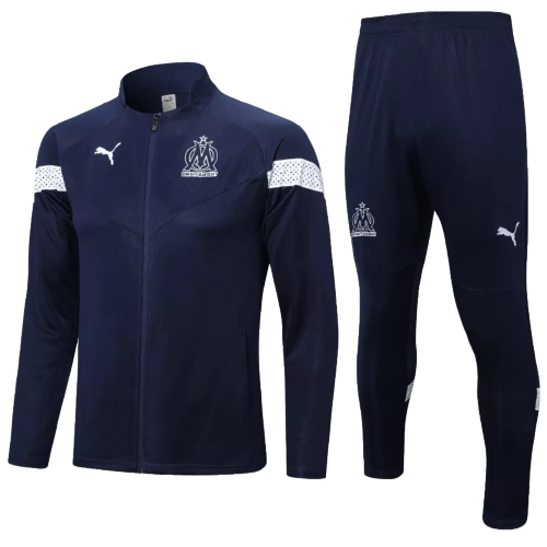 Agasalho de Viagem Olympique de Marseille - Masculino - Azul Marinho